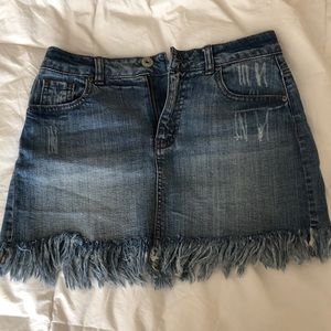 Denim skirt